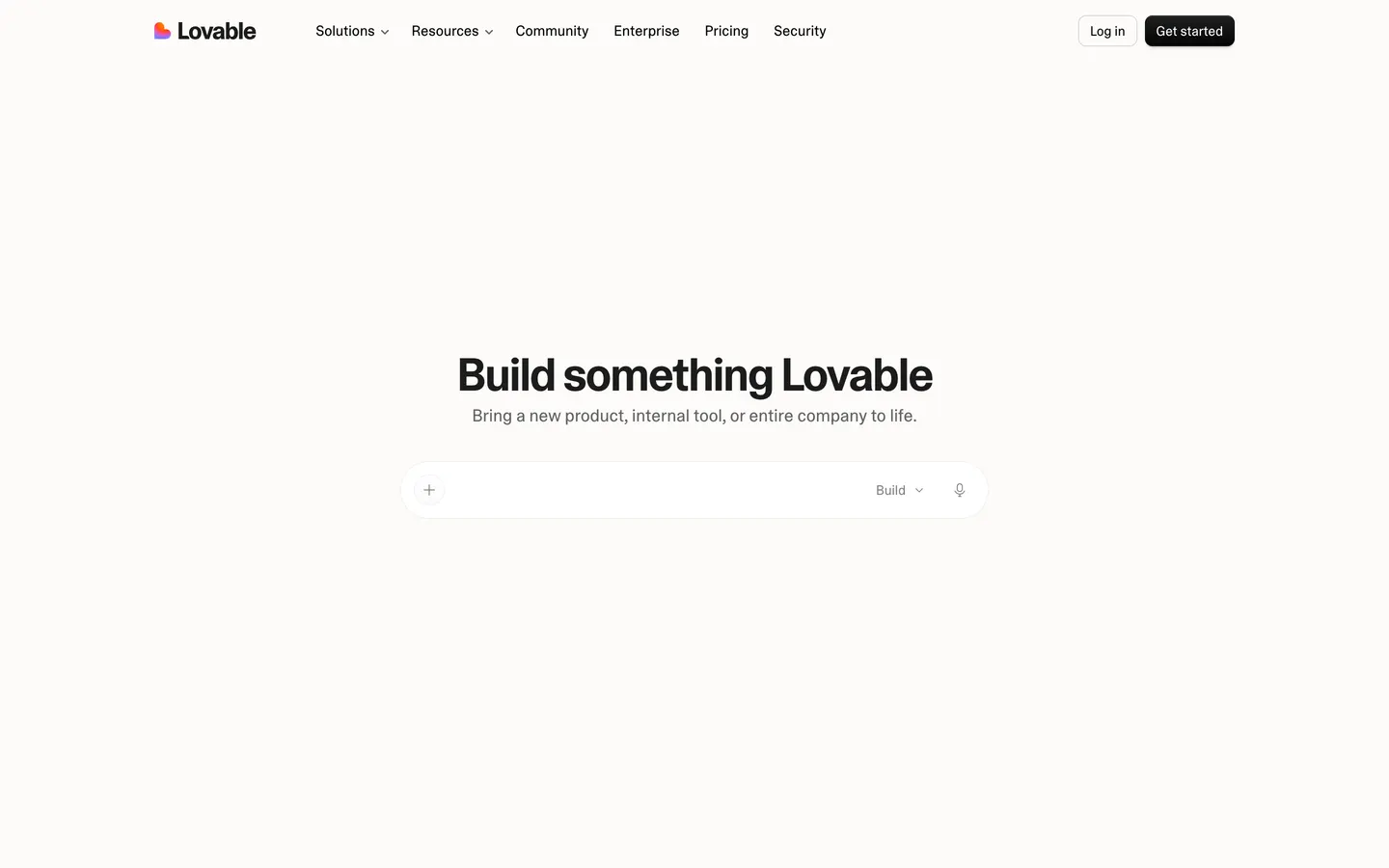 Lovable hero section on 2026-08-29